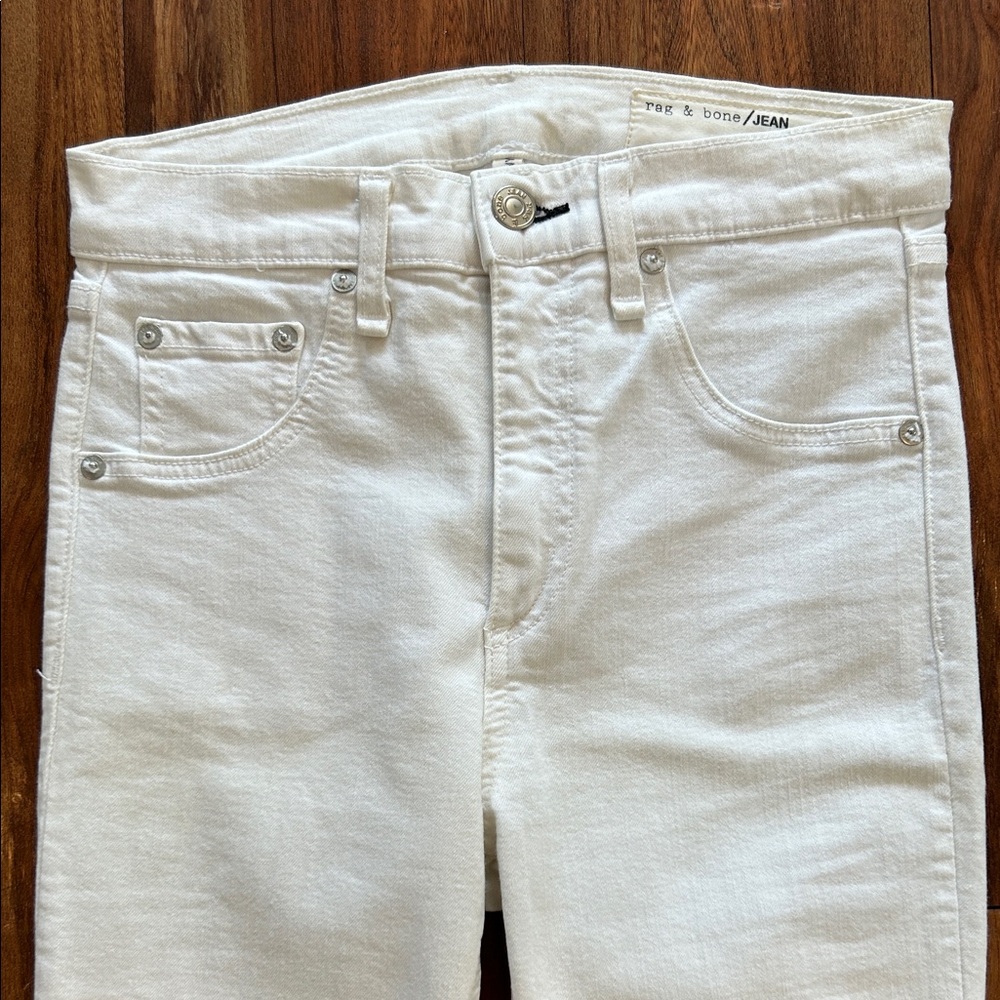 Rag & Bone high rise ankle skinny jeans